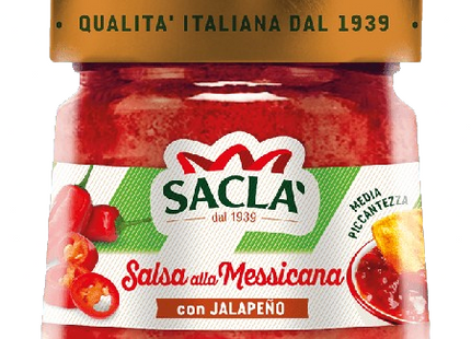 Salsa Alla Messicana Con Jalapeño 190 g - Smart Space Shop