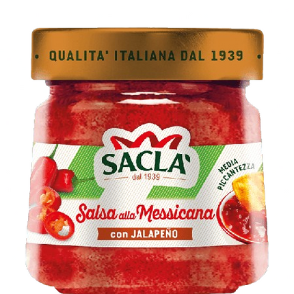 Salsa Alla Messicana Con Jalapeño 190 g - Smart Space Shop