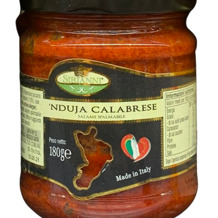 Sirianni 'Nduja Calabrese 180 g - Smart Space Shop