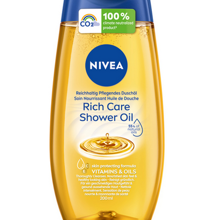 Nivea Moisturizing Shower Oil 200 ml 