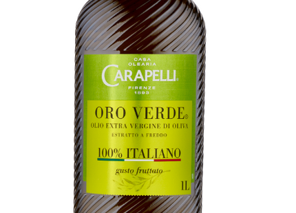 Carapelli Oro Verde Extra Virgin Olive Oil 100% Italian 1 L 