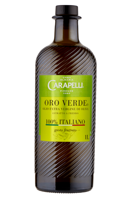 Carapelli Oro Verde Extra Virgin Olive Oil 100% Italian 1 L 