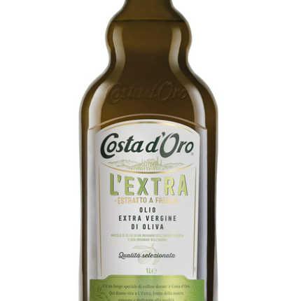 Costa d'Oro d’Oro – L’Extra Olio Extravergine di oliva estratto a freddo 1L - Smart Space Shop