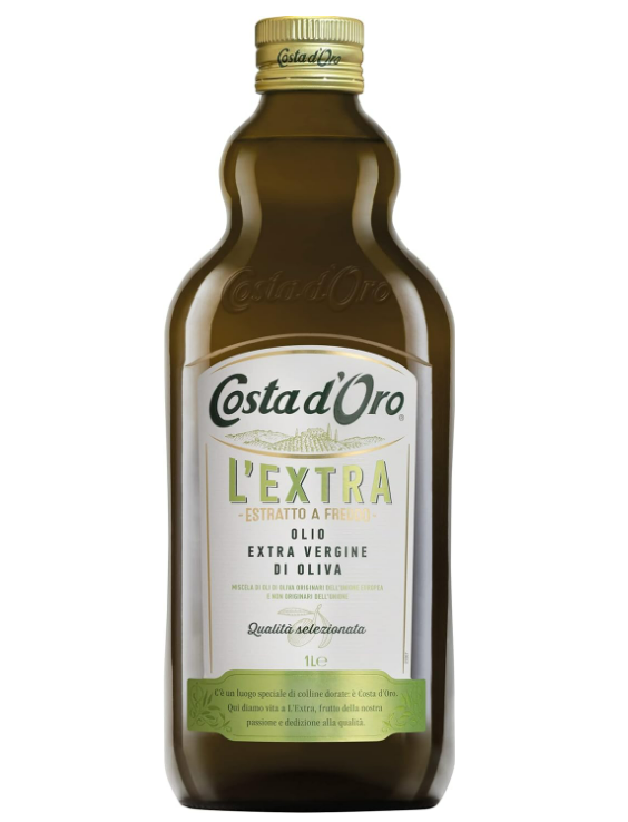 Costa d'Oro d’Oro – L’Extra Olio Extravergine di oliva estratto a freddo 1L - Smart Space Shop