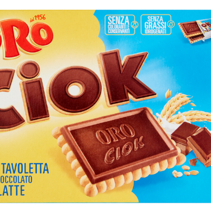 Oro Ciok Keks mit Milchschokoladentafel 8 Stück