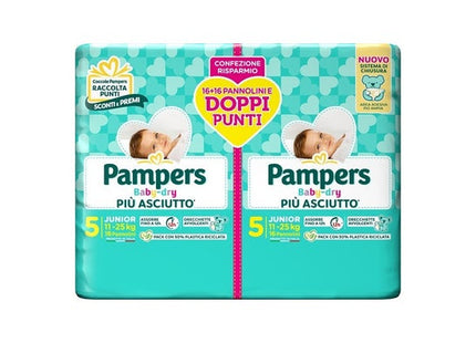 diapers pampers 5 junior 