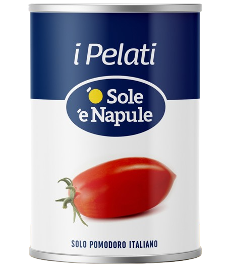 O Sole 'E Napule Geschälte Tomaten Gr 400 