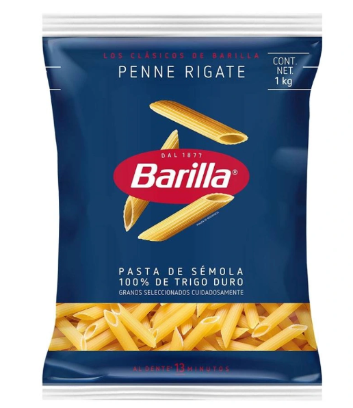 Penne Rigate Barilla 1 kg