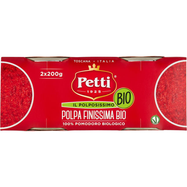 Sehr feines Tomatenmark „Il polposissimo“ Brüste – 2x200g – 100 % TOSKANISCHE TOMATE