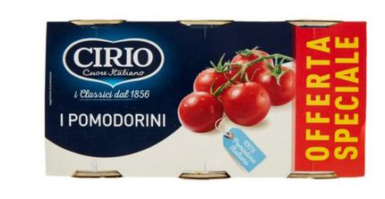 Cirio I Classici Pomodorini 3 X 400 G