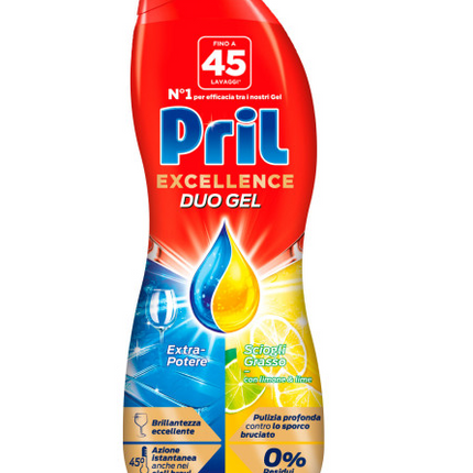 Pril Excellence Duo Geschirrspülgel 810 ml 