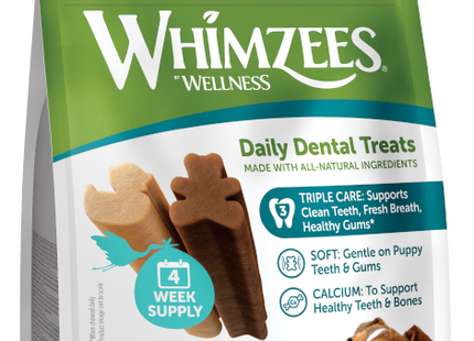 WHIMZEES PUPPY -Daily dental Treats - Masticatori dentali per cuccioli XS/S 28 pezzi. - Smart Space Shop