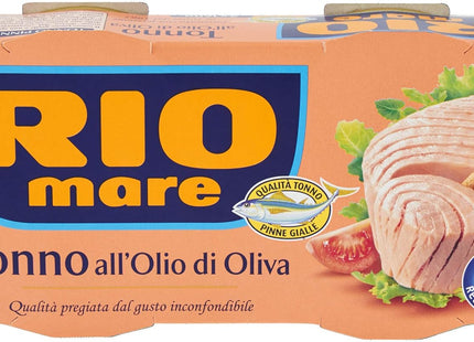 Rio Mare Tonno all'Olio di Oliva, Qualità Pinne Gialle, 2 Lattine da 160g - Smart Space Shop