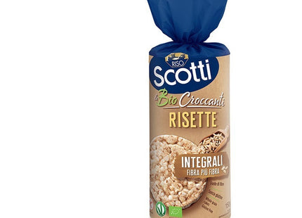 Riso Scotti Gallette di Riso Bio Croccanti Integrali Più Fibra 150 g - Smart Space Shop