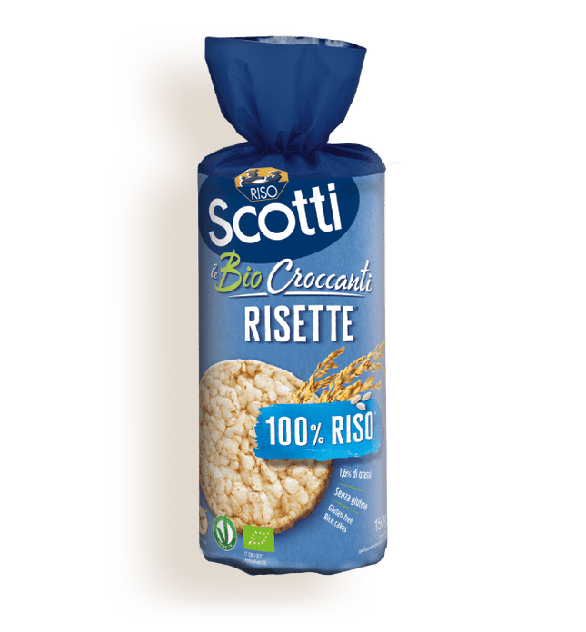 Riso Scotti Risette Bio Croccanti 100 % Riso 120 gr - Smart Space Shop