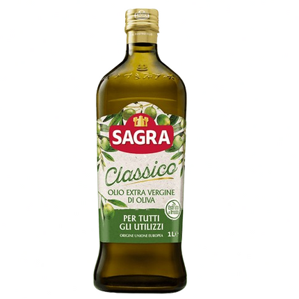 Sagra Il Classico Olio Extra Vergine di Oliva, 1 L - Smart Space Shop