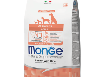 Monge Natural Superpremium Medium Senior - Diversi gusti 12 kg - Smart Space Shop