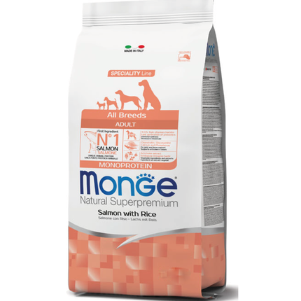 Monge Natural Superpremium Medium Senior - Diversi gusti 12 kg - Smart Space Shop