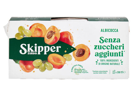 Skipper No Added Sugar Apricot Juice 3 x 200 ml