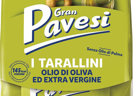 Gran Pavesi Snack Tarallini Olio di Oliva ed Extra Vergine x 8