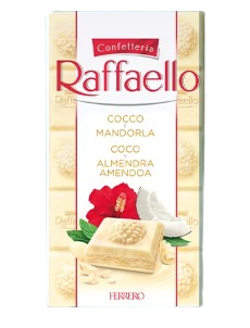 Tavoletta Cioccolato Raffaello 90 g - Smart Space Shop