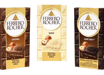 Tavolette di Cioccolato Ferrero Rocher (Vari Gusti) - Smart Space Shop