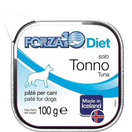 Forza 10 Solo Diet paté per cani (diversi gusti) 100gr - Smart Space Shop