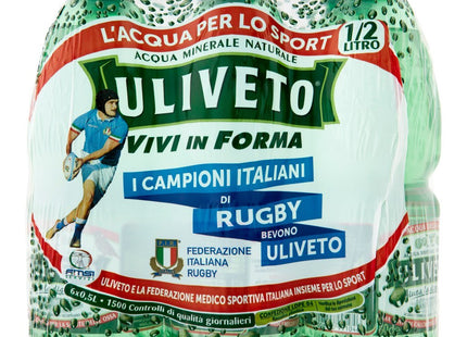 Uliveto natural mineral water - PET 0.50 L x 6