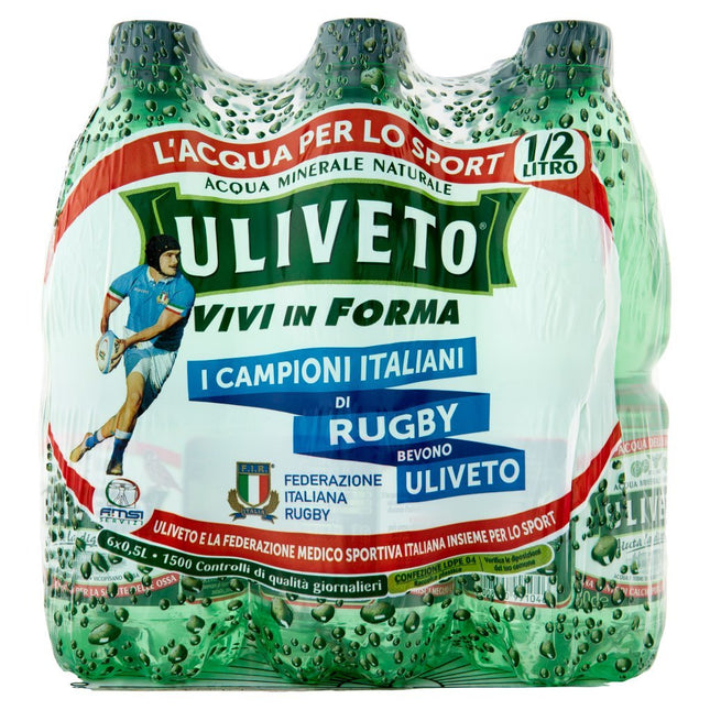 Uliveto natürliches Mineralwasser – PET 0,50 L x 6