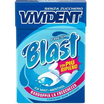 Vivident Blast Ice Mint chewing gum