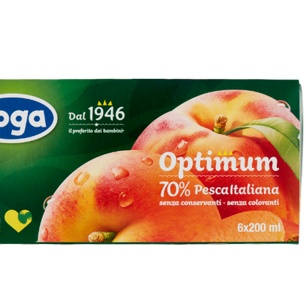 Yoga Optimum Peach 3 x 200 ml