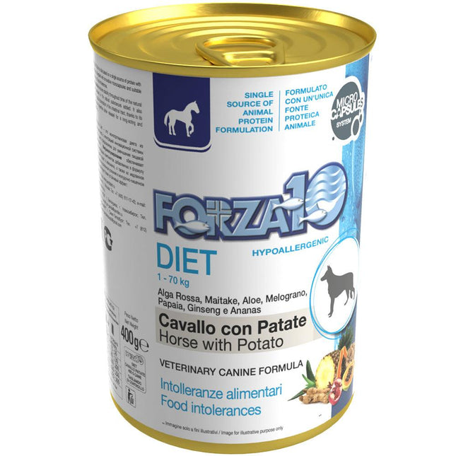 Bocconcini per cani gusto cavallo con patate Forza 10 - Smart Space Shop